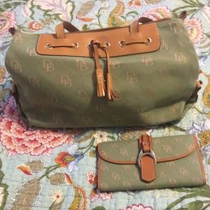 Dooney and Bourke purse with wallet,